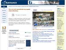 Tablet Screenshot of airframer.com